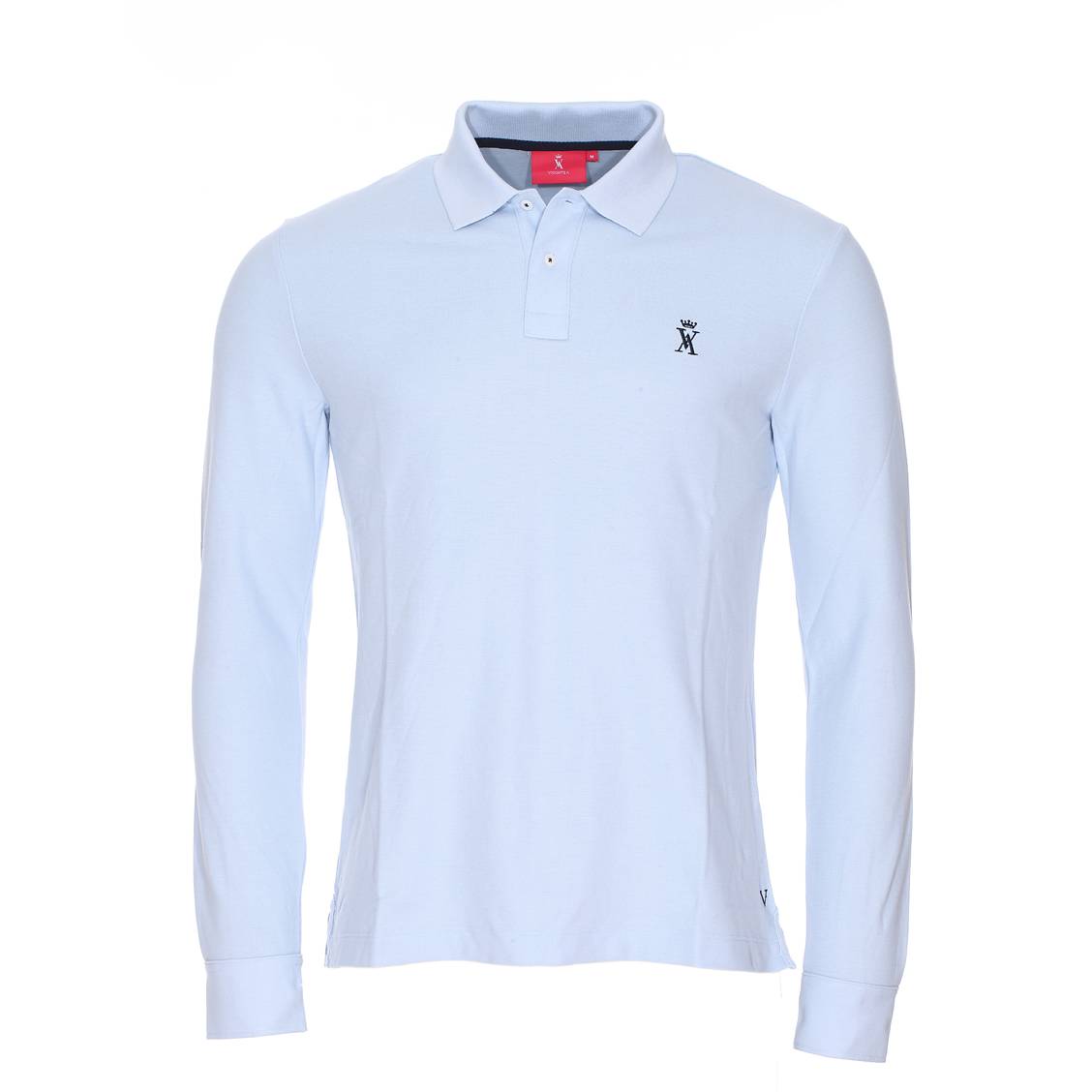 Polo homme manche longue