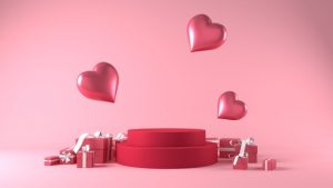 podium-pour-placement-produit-saint-valentin-decorations